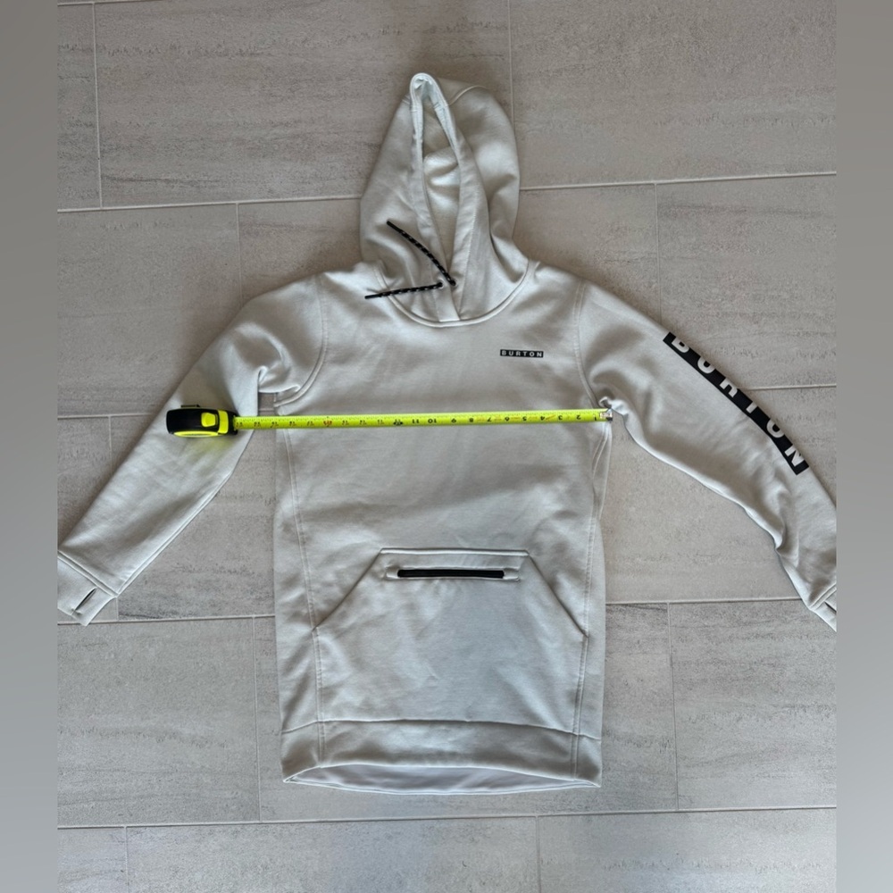 Burton Light Grey Tunic Pullover with Black Lettering‎ - Picture 7 of 8